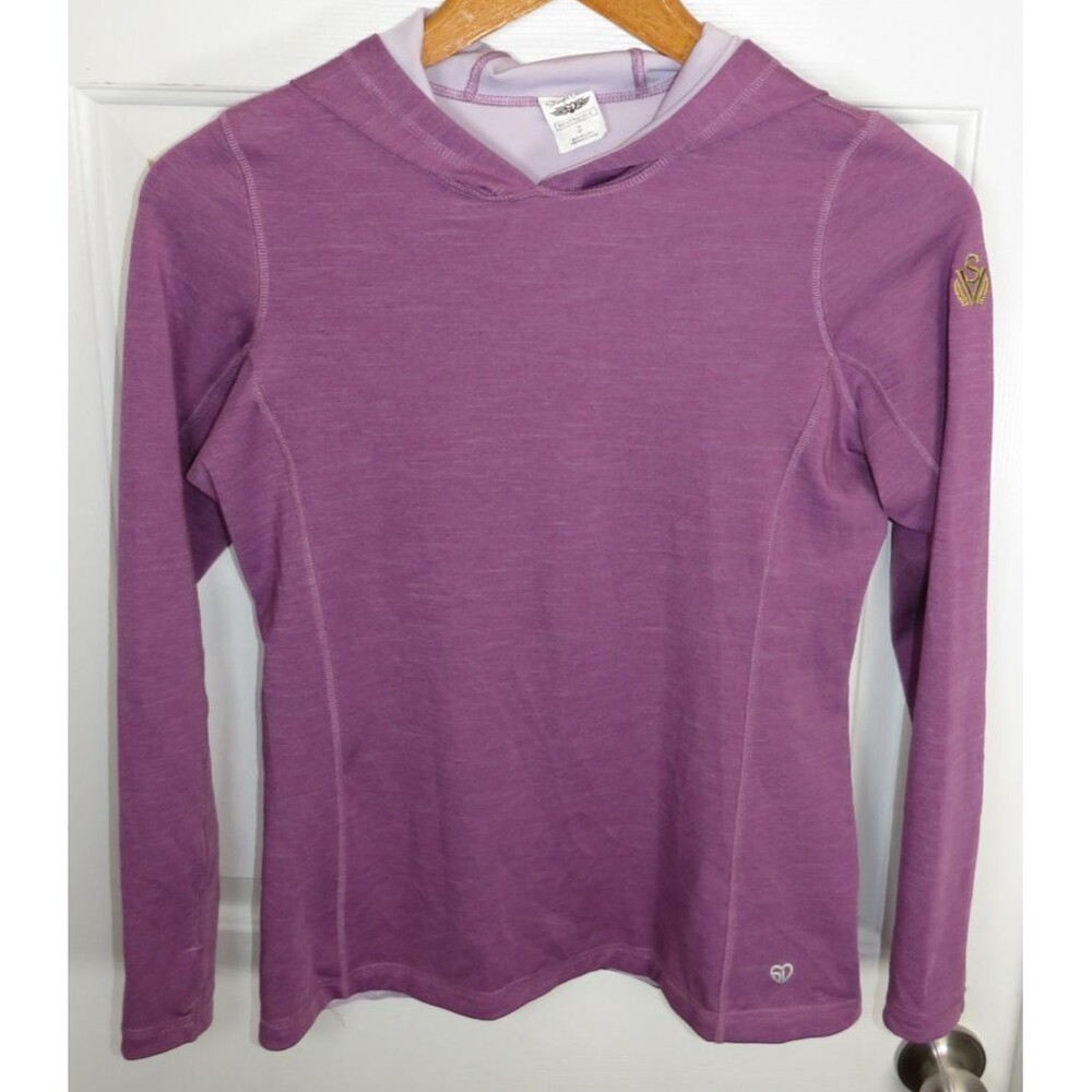 Straight Down Womens Reflex Reversible Performance Hoodie Sage Valley Golf Small